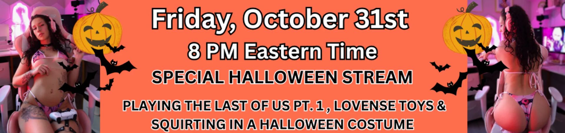 Scheduled show banner