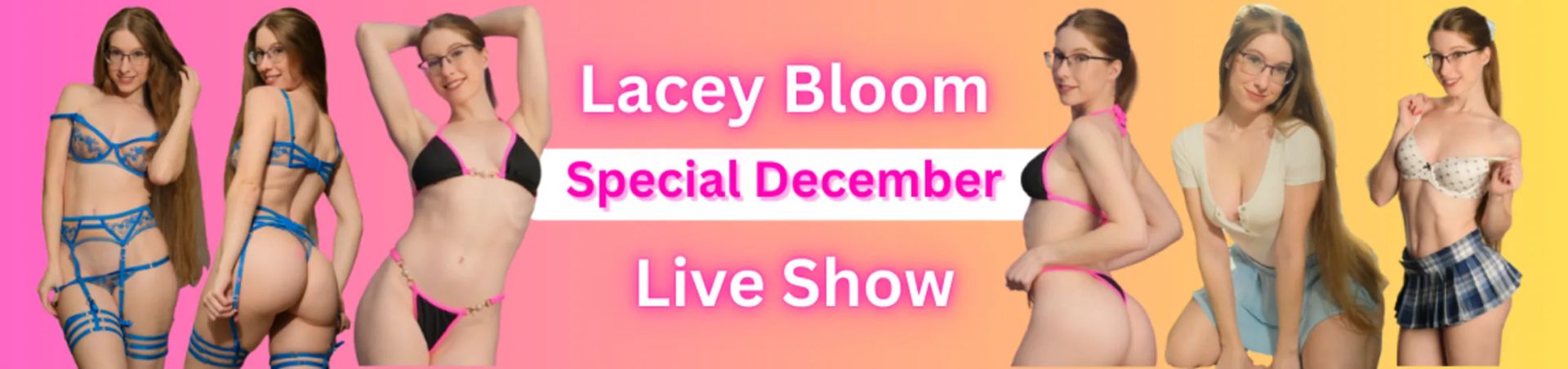 Scheduled show banner