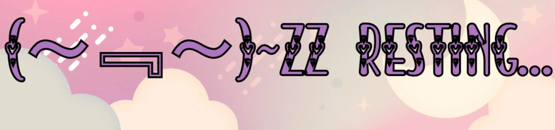 Scheduled show banner