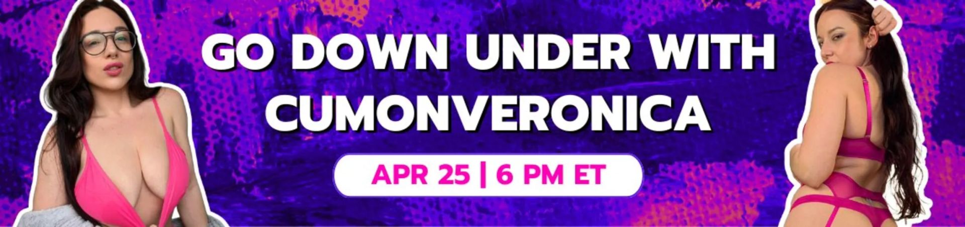 Scheduled show banner