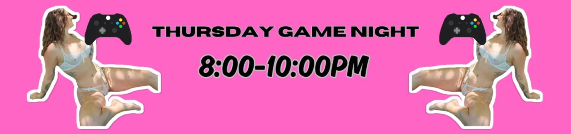 Scheduled show banner