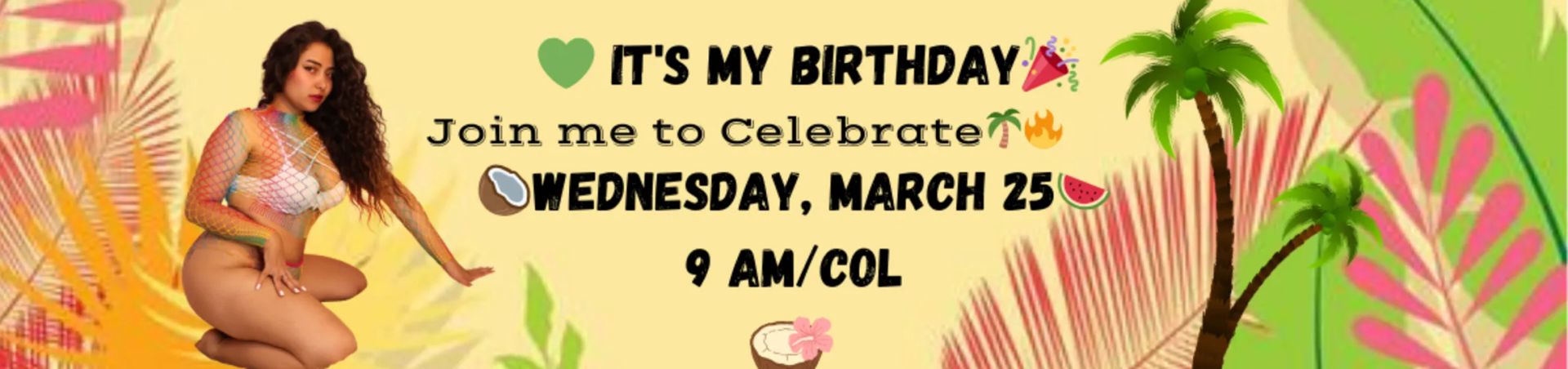 Scheduled show banner Scheduled show banner