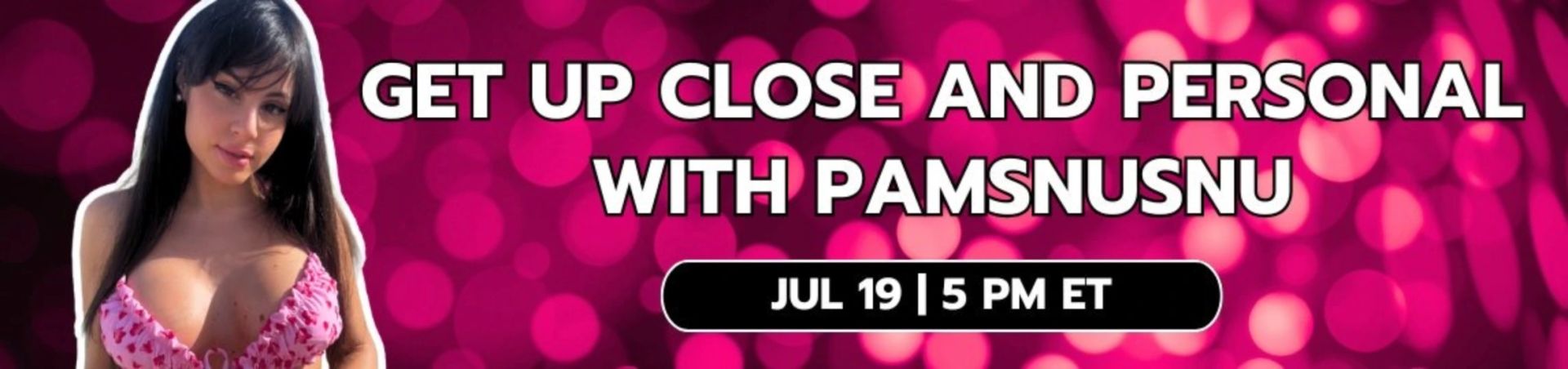 Scheduled show banner