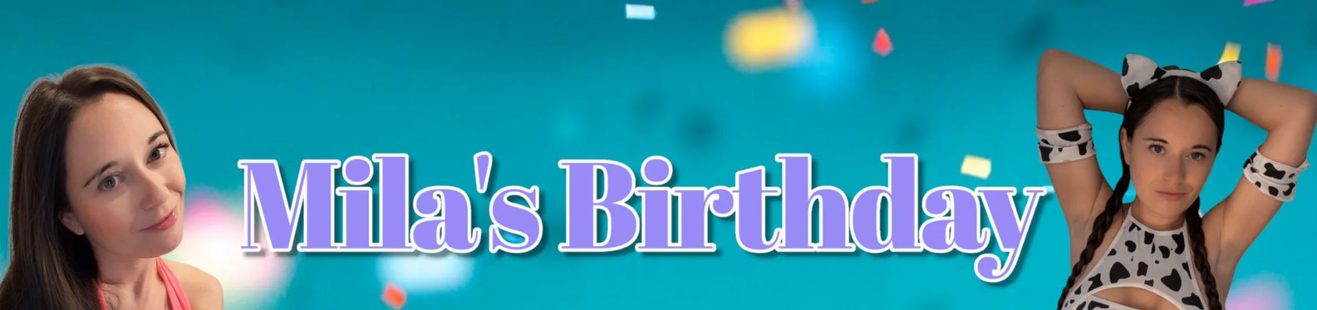 Scheduled show banner