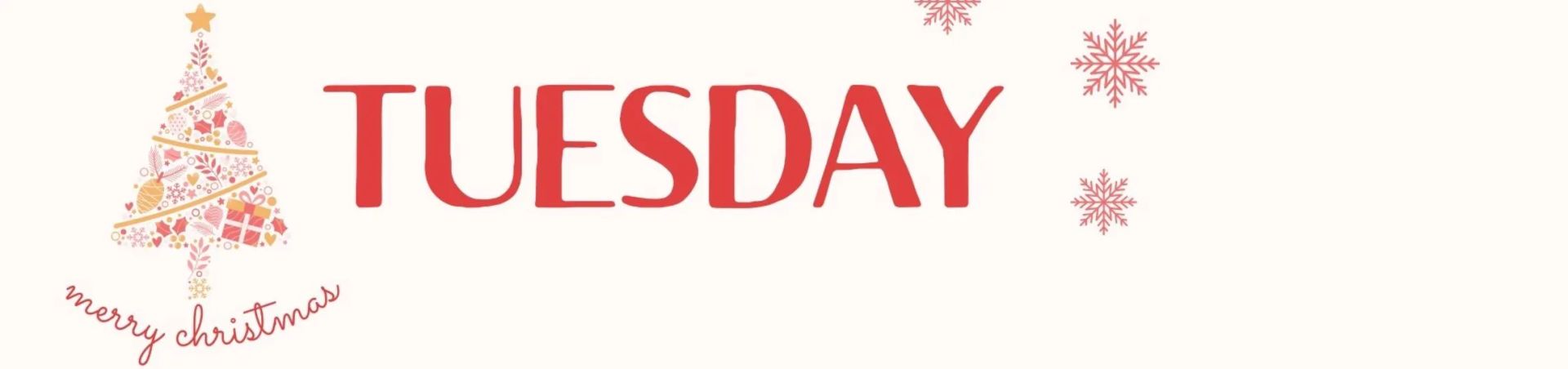 Scheduled show banner