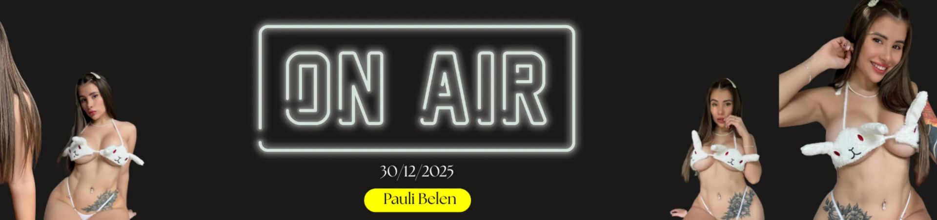 Scheduled show banner