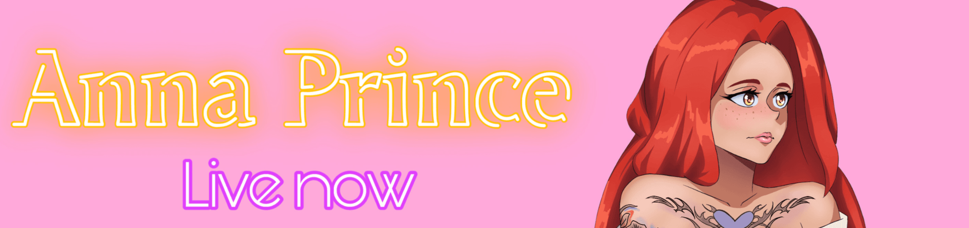 Scheduled show banner