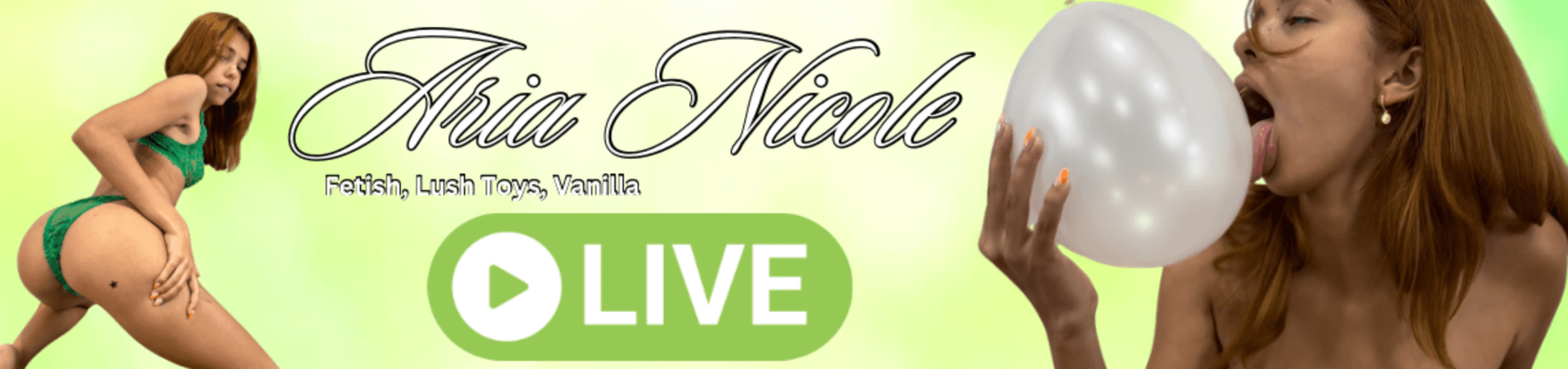 Scheduled show banner