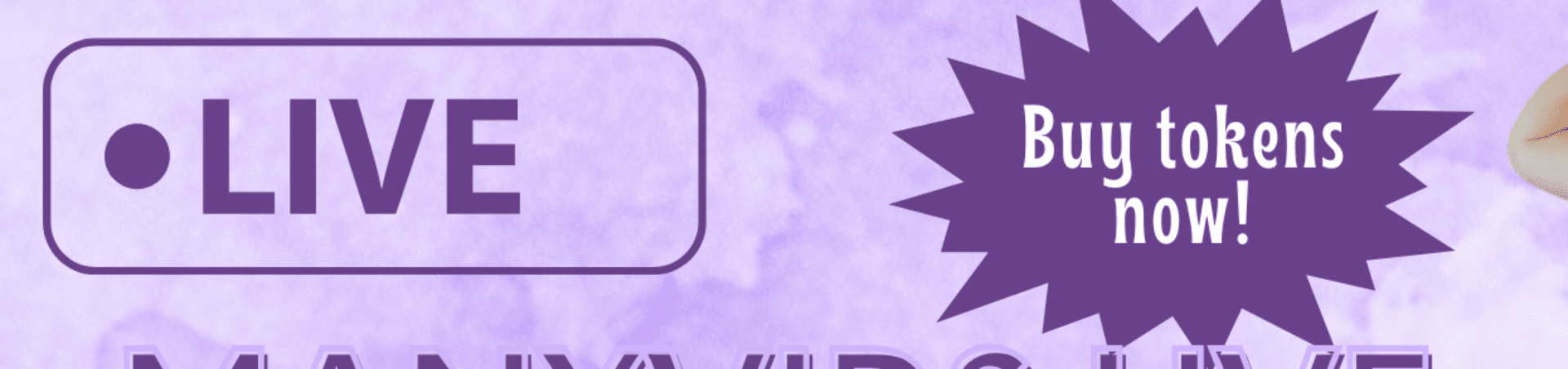 Scheduled show banner