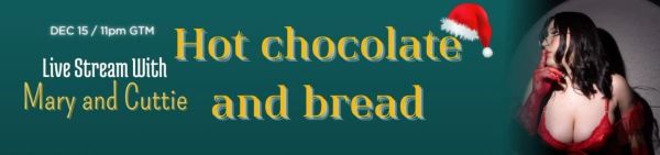 We do hot chocolate and bread show image