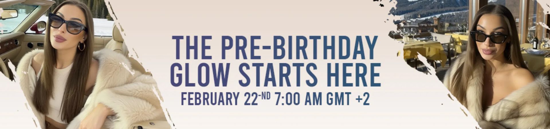 Scheduled show banner