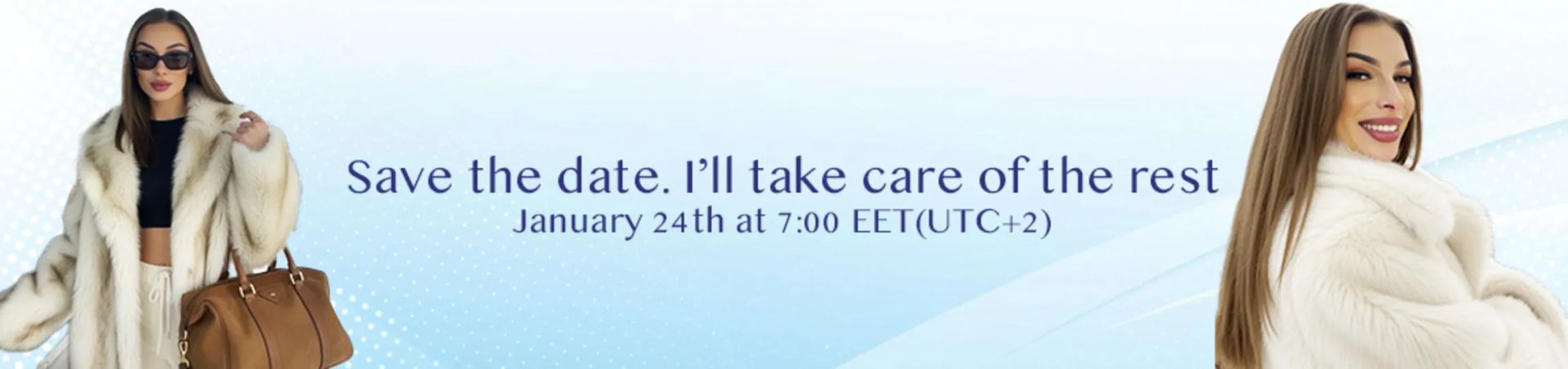 Scheduled show banner