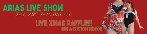 Arias Live Show - Holiday Raffle! show image
