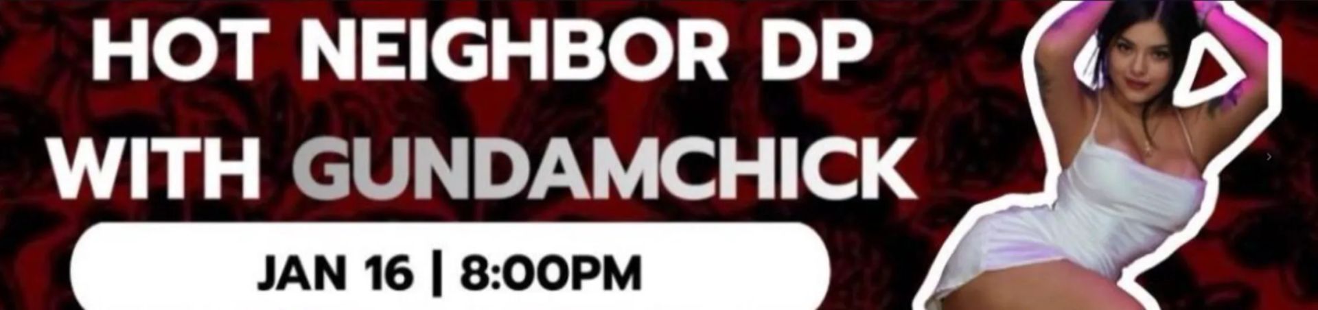 Scheduled show banner