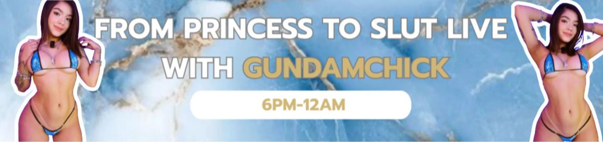Scheduled show banner