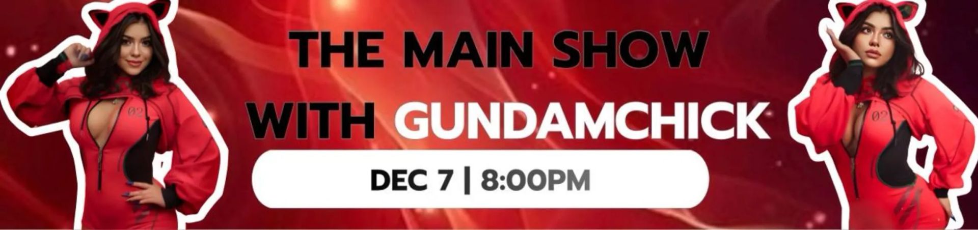 Scheduled show banner