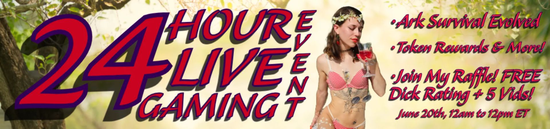 Scheduled show banner