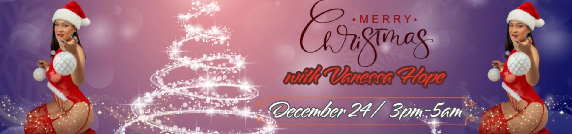 Scheduled show banner