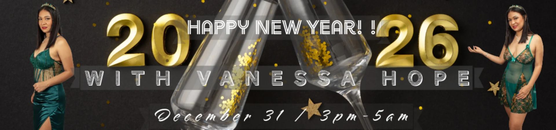 Scheduled show banner