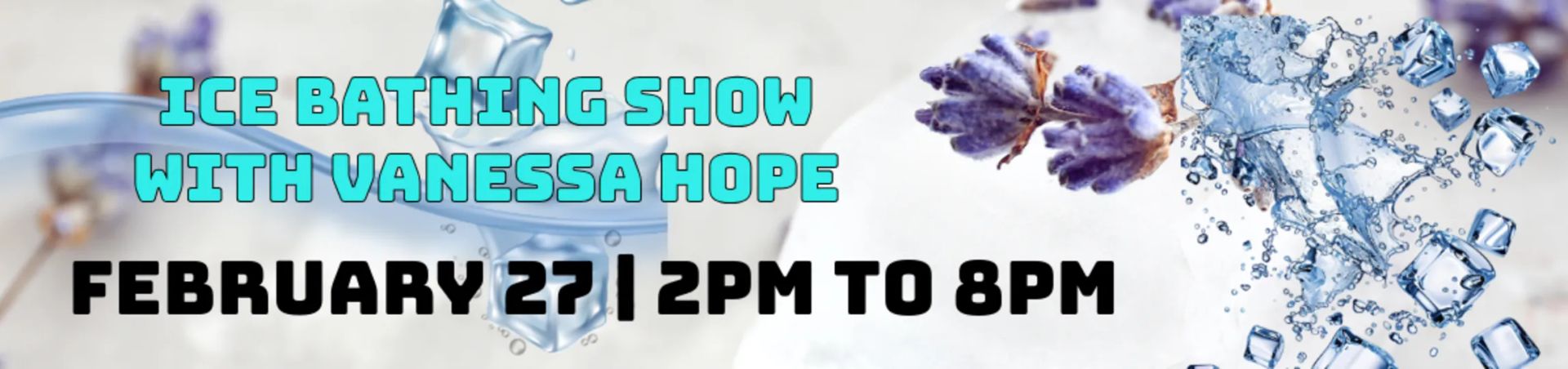 Scheduled show banner
