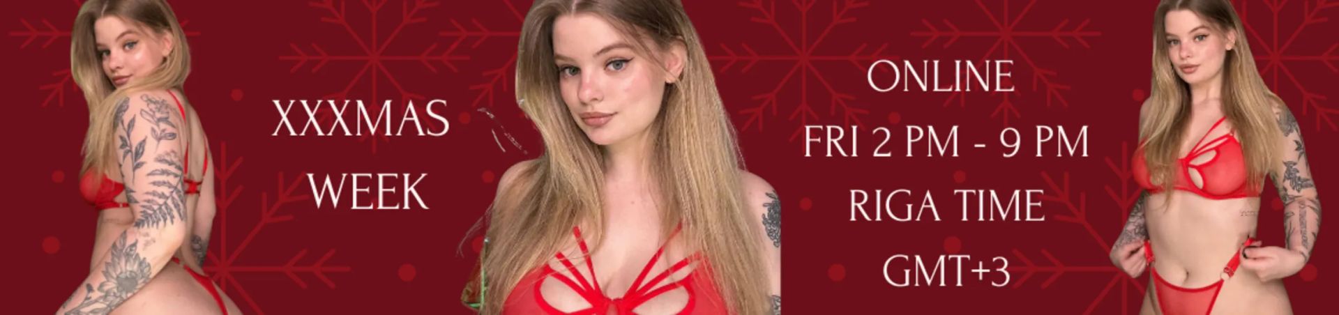 Scheduled show banner