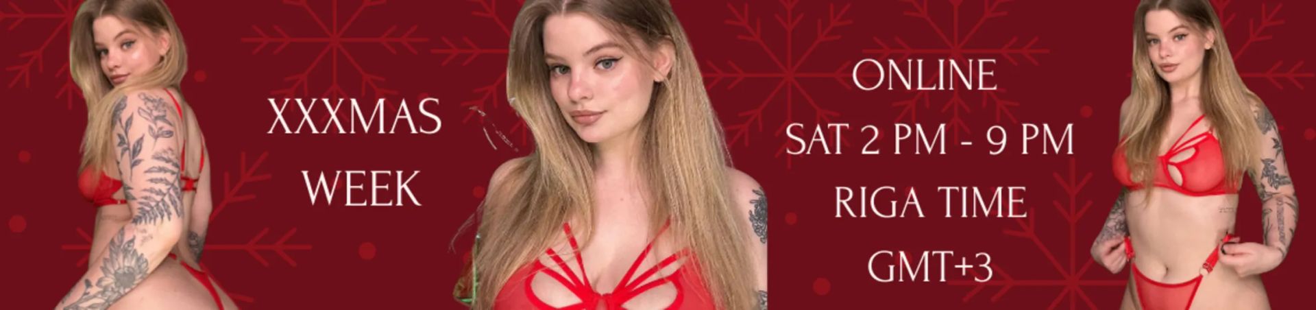 Scheduled show banner