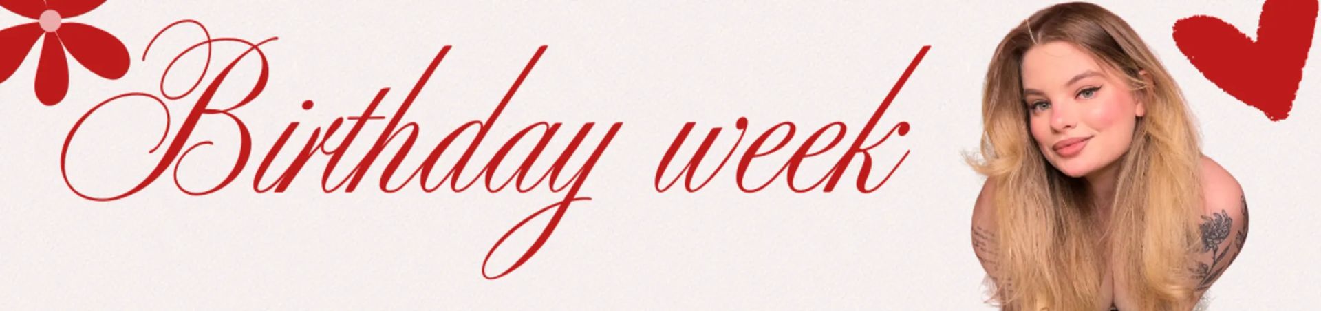 Scheduled show banner