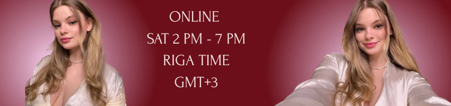 Scheduled show banner