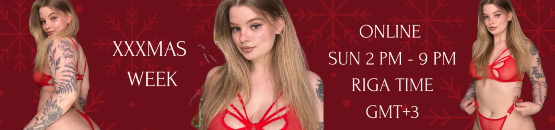 Scheduled show banner