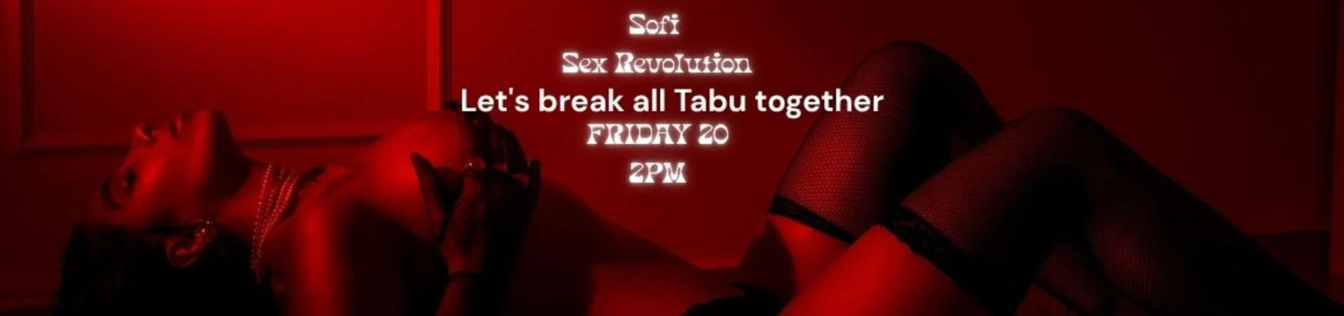 Scheduled show banner
