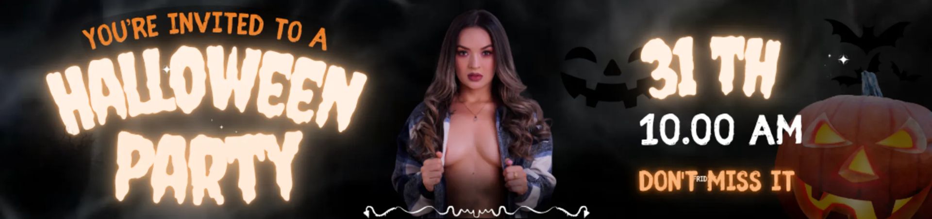 Scheduled show banner