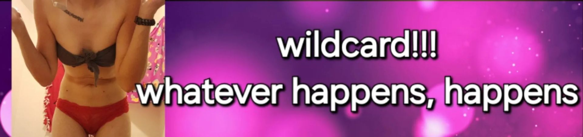 Scheduled show banner