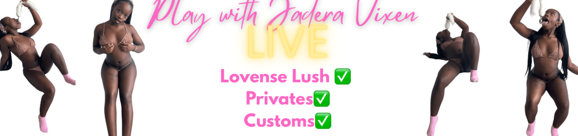 Scheduled show banner