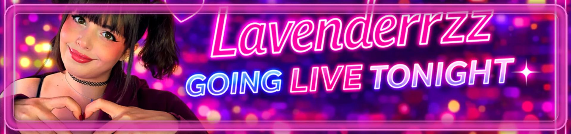 Scheduled show banner