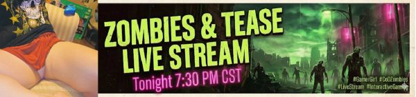 Zombies & Tease : Gaming Stream show image