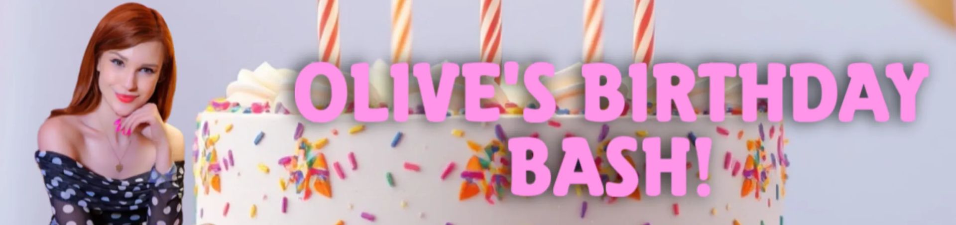 Scheduled show banner