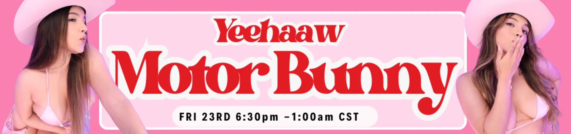 Scheduled show banner