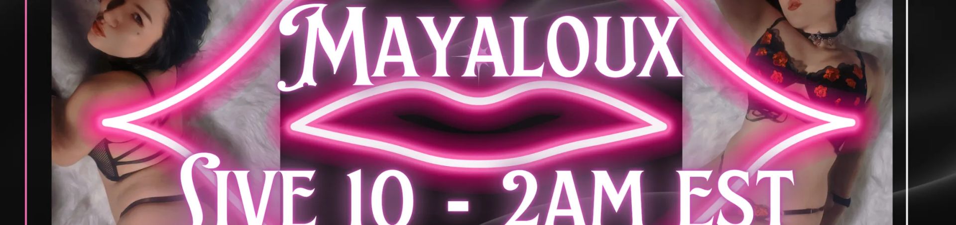 Scheduled show banner