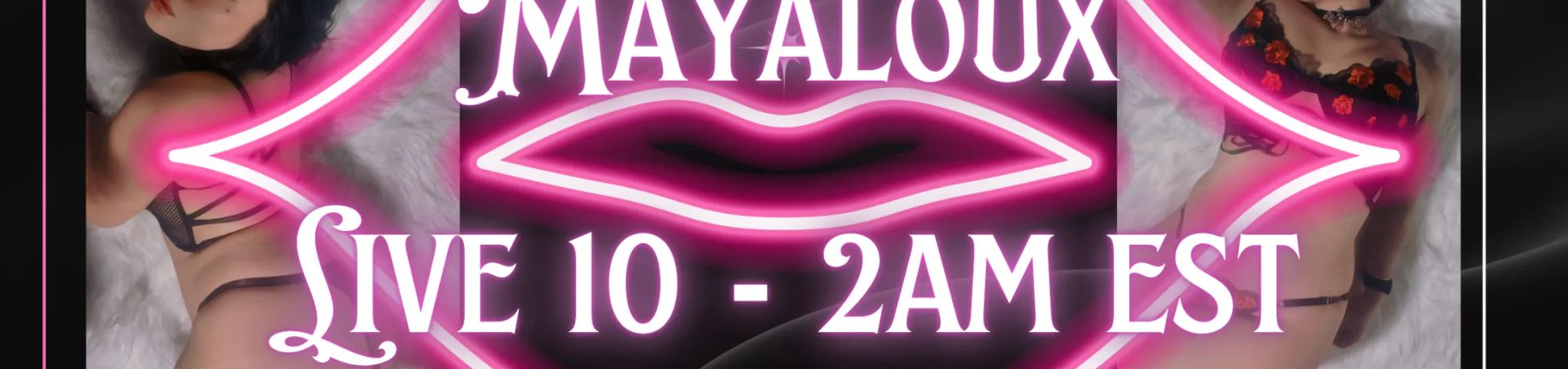 Scheduled show banner