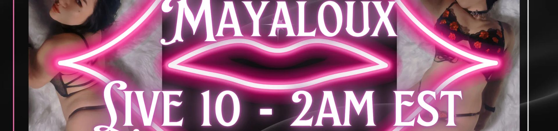 Scheduled show banner