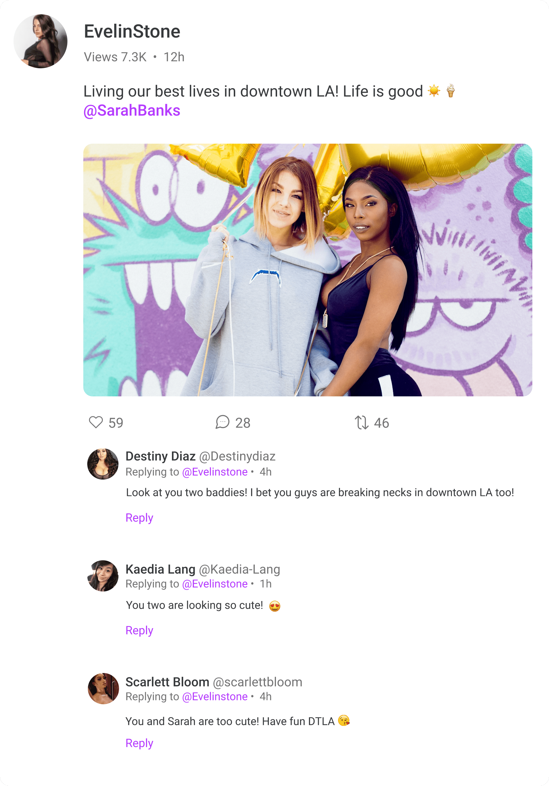 social post
