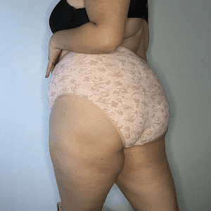 Floral Pink Cotton Panty