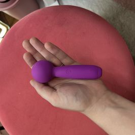 Mini Purple Wand Vibrator