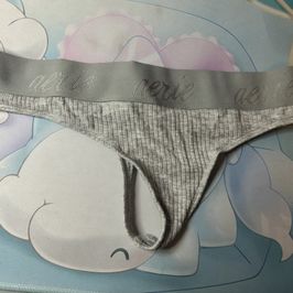 Cute Grey Thong