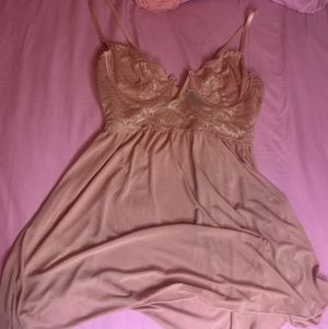 Light Pink Lingerie Dress