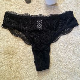 Black Lace Everyday Thong