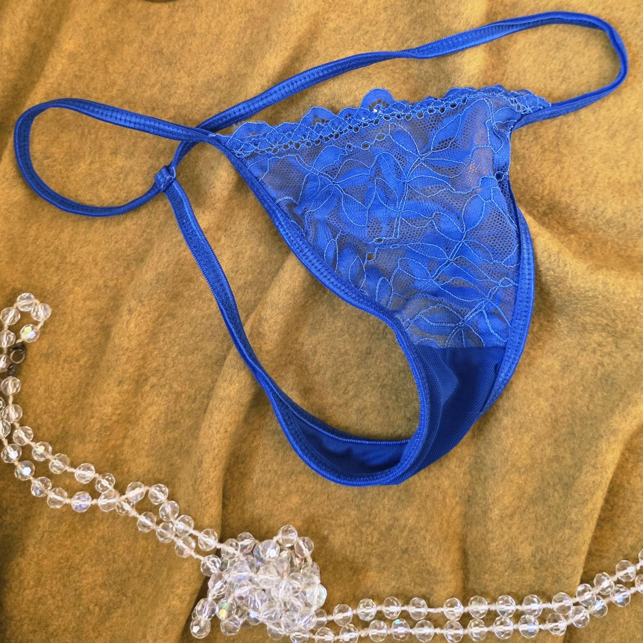 Blue Lace String