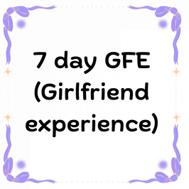 7 Day GFE