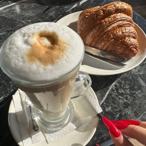 Coffe with croissant for Princess!