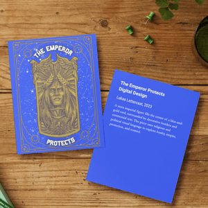 The Emperor Protects 5x7 Art Print